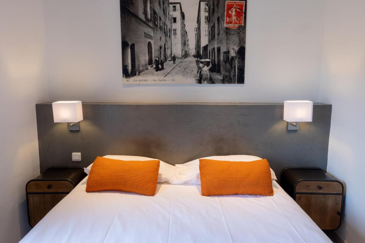 Hotel Casa Rossa & Spa LʼÎle-Rousse エクステリア 写真